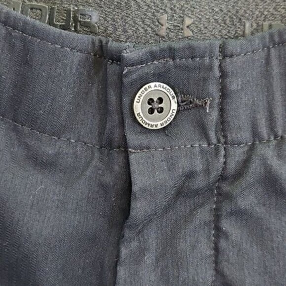 Under Armour The Showdown Pant Men's 32 x 32 Black Straight Golf Slacks Stretch - Picture 14 of 16